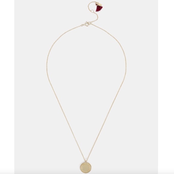 SHASHI Theodora Disc Pendant Necklace - Picture 6 of 8